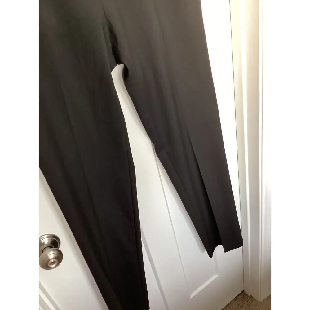 NWT Reaction Kenneth Cole Men's Slim-Fit Stretch Twill Dress Pants Black 32x34‎